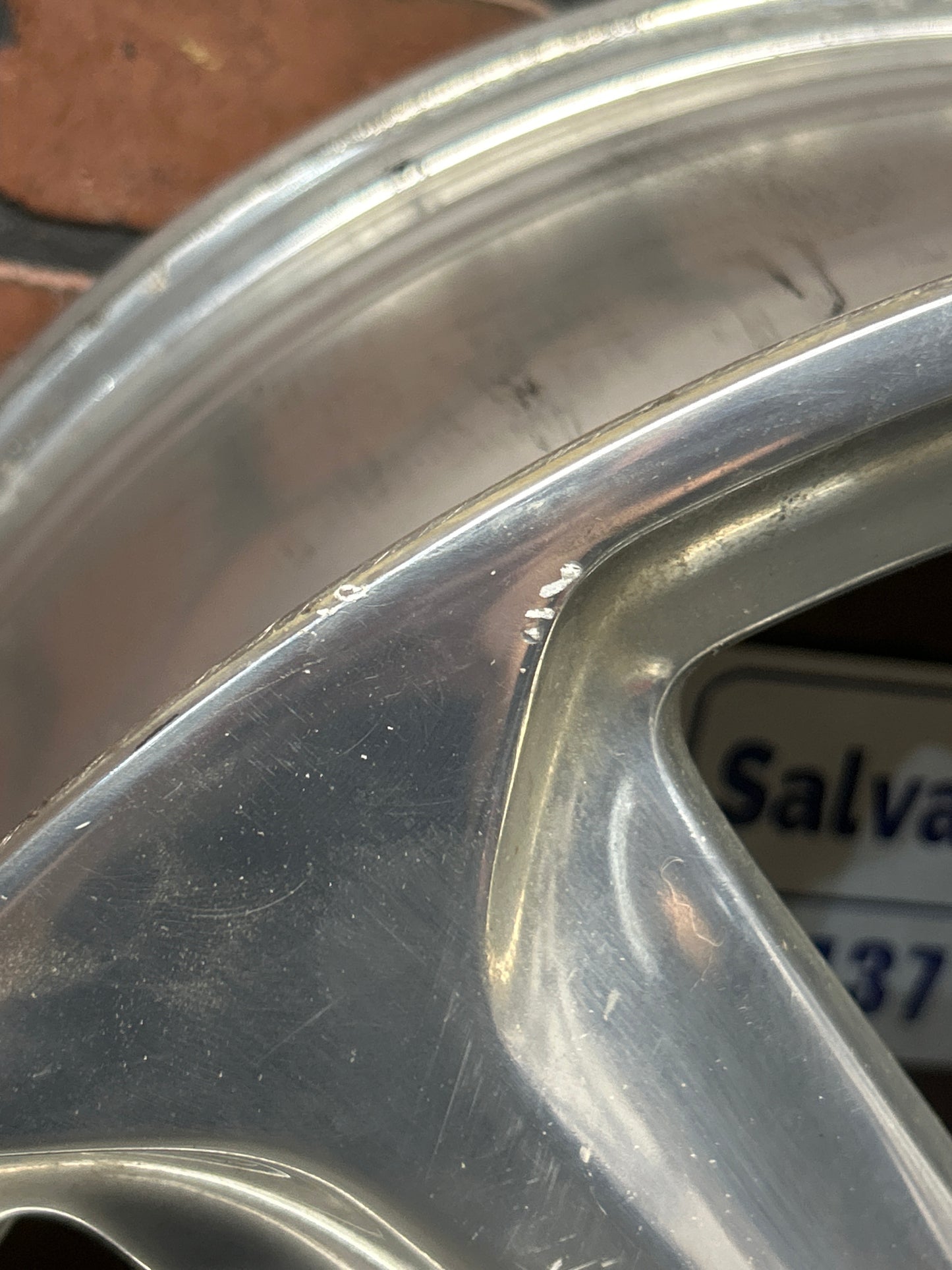 13-16 Cadillac SRX  Alloy Factory Wheel 7 I-Spoke Polished 20x8 Alloy Factory