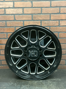 XD Series 20" Wheel XD820 Satin Black Milled 20" x 9" 8x6.5 Lug From 22 Ram 2500