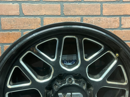 XD Series 20" Wheel XD820 Satin Black Milled 20" x 9" 8x6.5 Lug From 22 Ram 2500