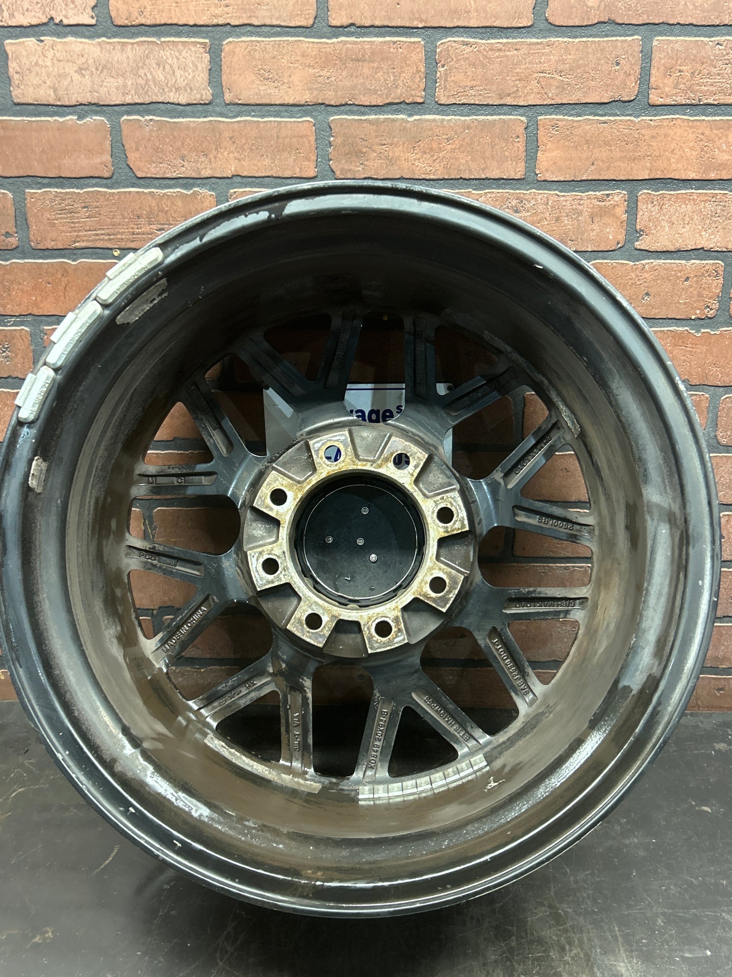 XD Series 20" Wheel XD820 Satin Black Milled 20" x 9" 8x6.5 Lug From 22 Ram 2500