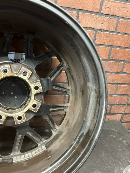 XD Series 20" Wheel XD820 Satin Black Milled 20" x 9" 8x6.5 Lug From 22 Ram 2500