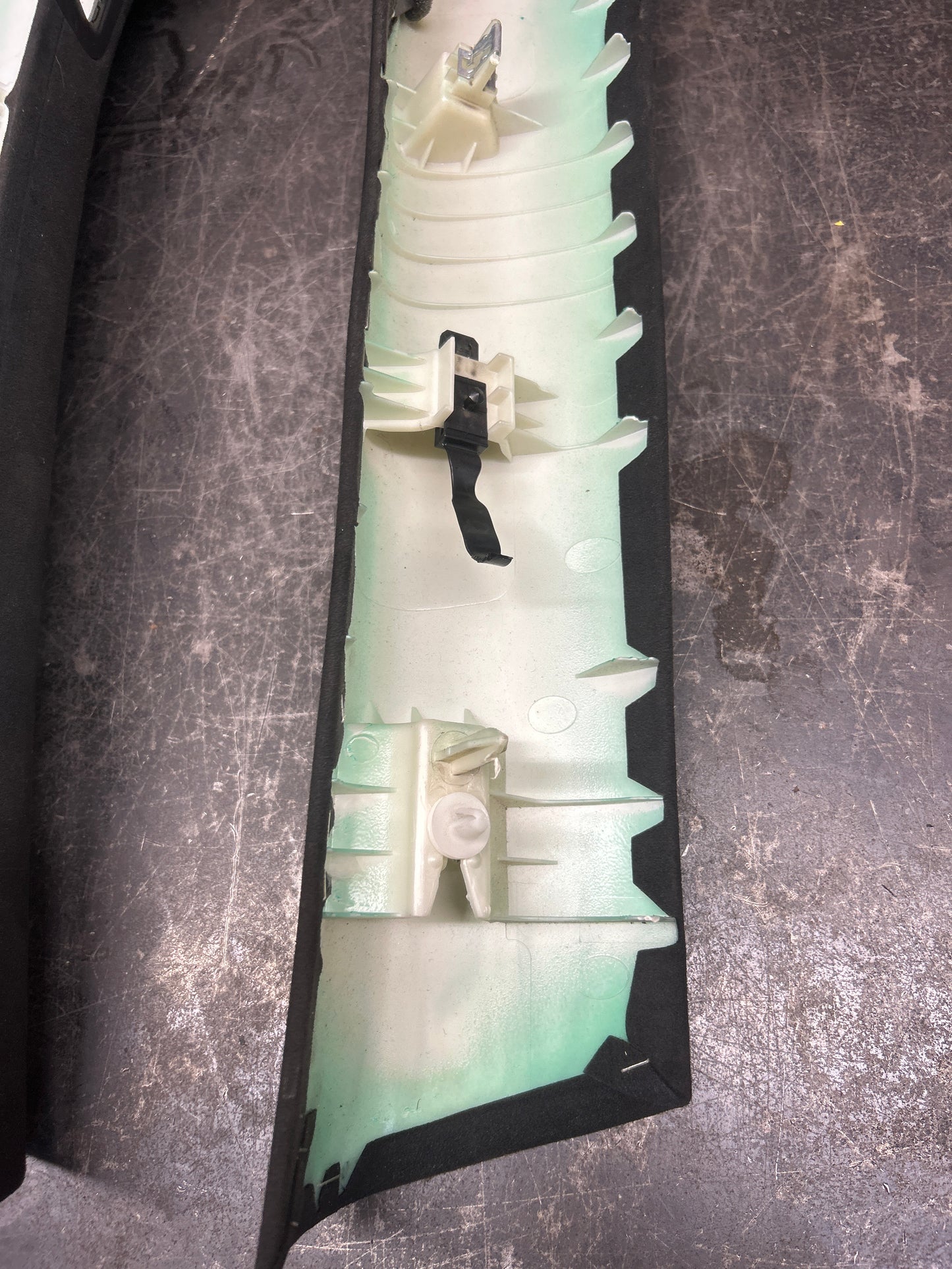 2014-2015 JEEP GRAND CHEROKEE SRT 6.4L SUEDE Driver & Passenger A PILLAR SET OEM
