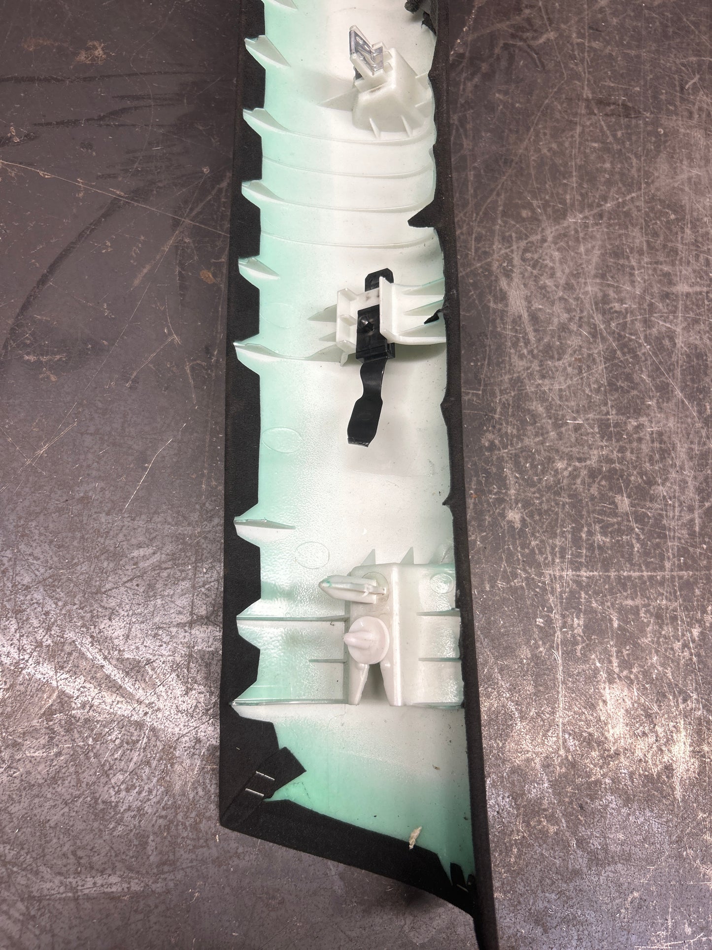 2014-2015 JEEP GRAND CHEROKEE SRT 6.4L SUEDE Driver & Passenger A PILLAR SET OEM