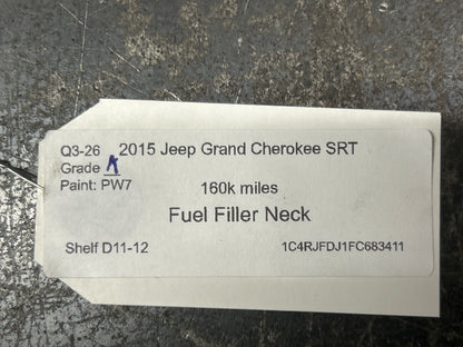 2014-2015 Jeep Grand Cherokee SRT8 Fuel Filler Neck OEM 68243684AB