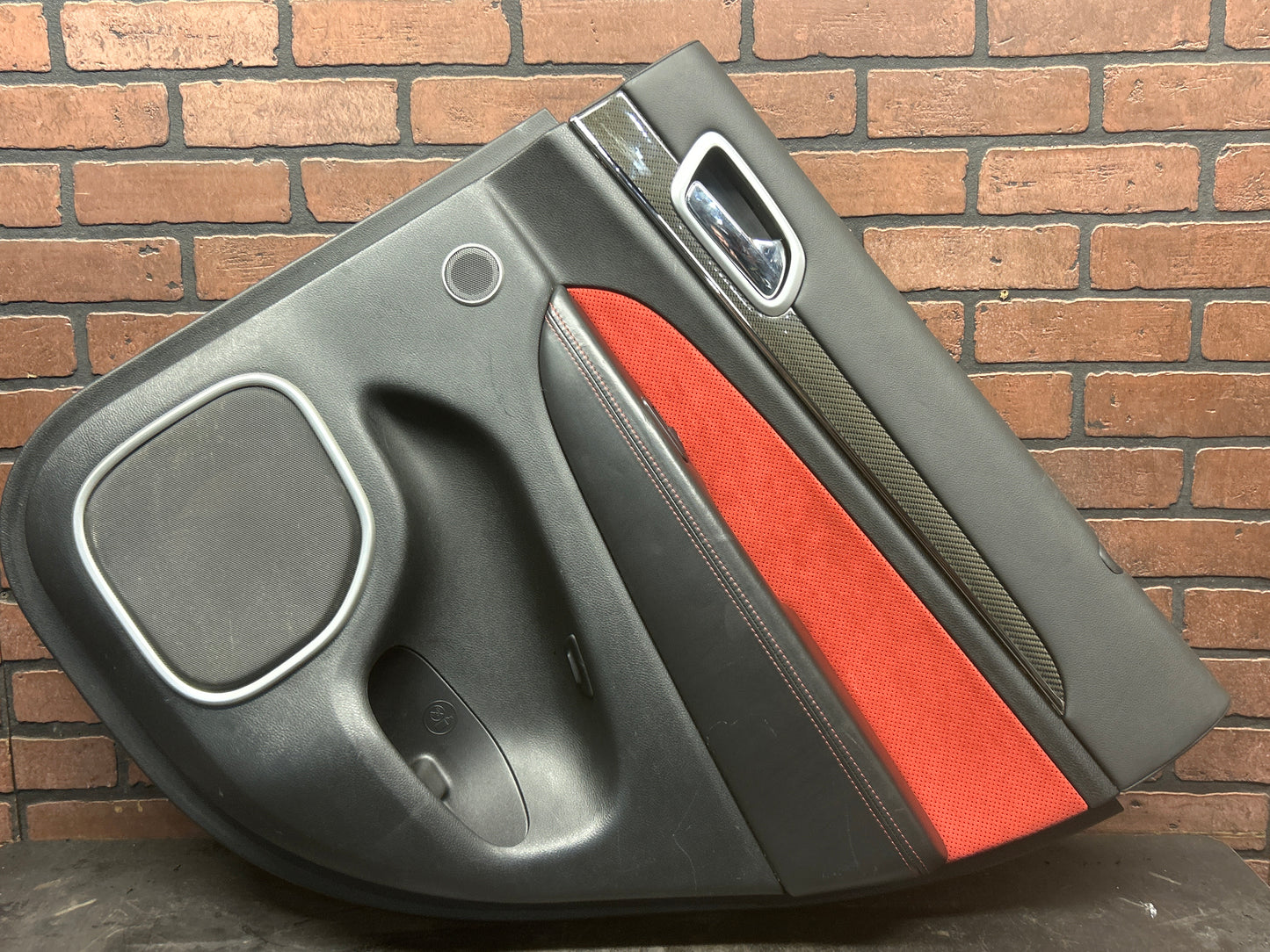 14-21 JEEP GRAND CHEROKEE SRT REAR RIGHT RADAR RED DOOR COVER PANEL OEM SRT