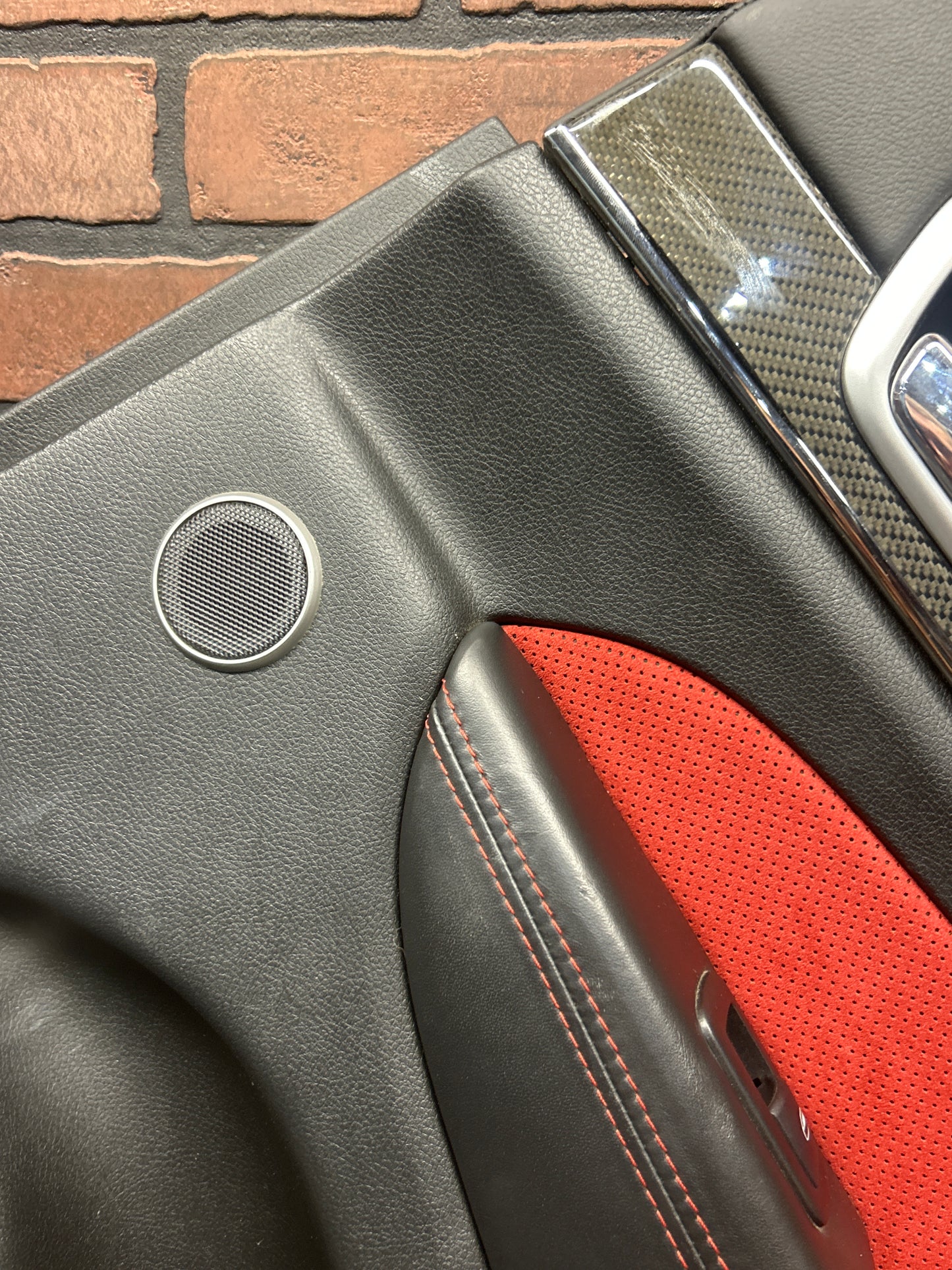 14-21 JEEP GRAND CHEROKEE SRT REAR RIGHT RADAR RED DOOR COVER PANEL OEM SRT