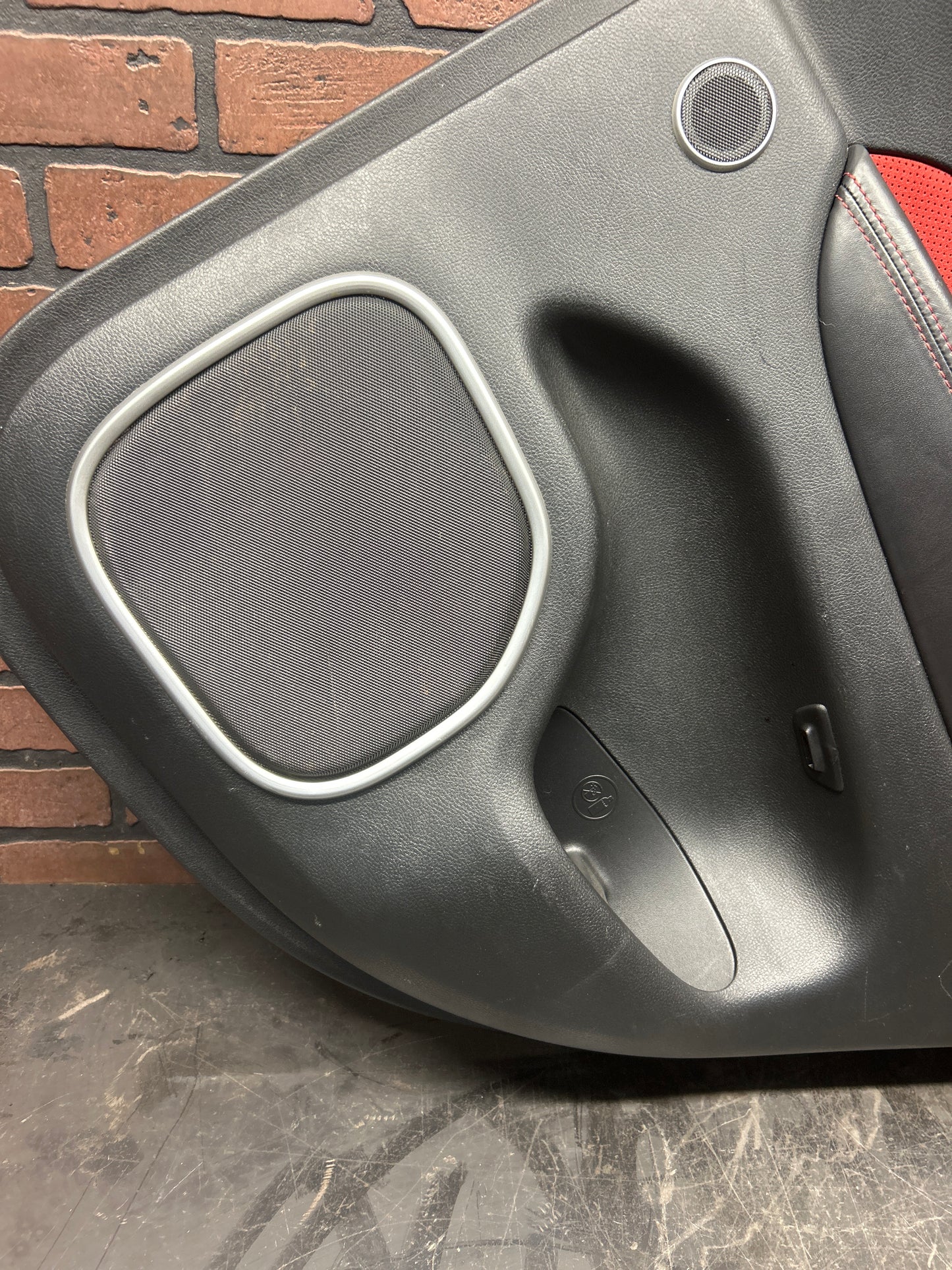 14-21 JEEP GRAND CHEROKEE SRT REAR RIGHT RADAR RED DOOR COVER PANEL OEM SRT