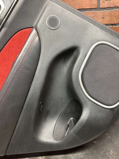 14-21 JEEP GRAND CHEROKEE SRT REAR LEFT RADAR RED DOOR COVER PANEL OEM SRT