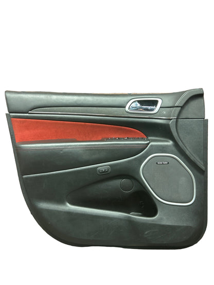 14-21 JEEP GRAND CHEROKEE SRT FRONT LEFT RADAR RED DOOR COVER PANEL OEM SRT