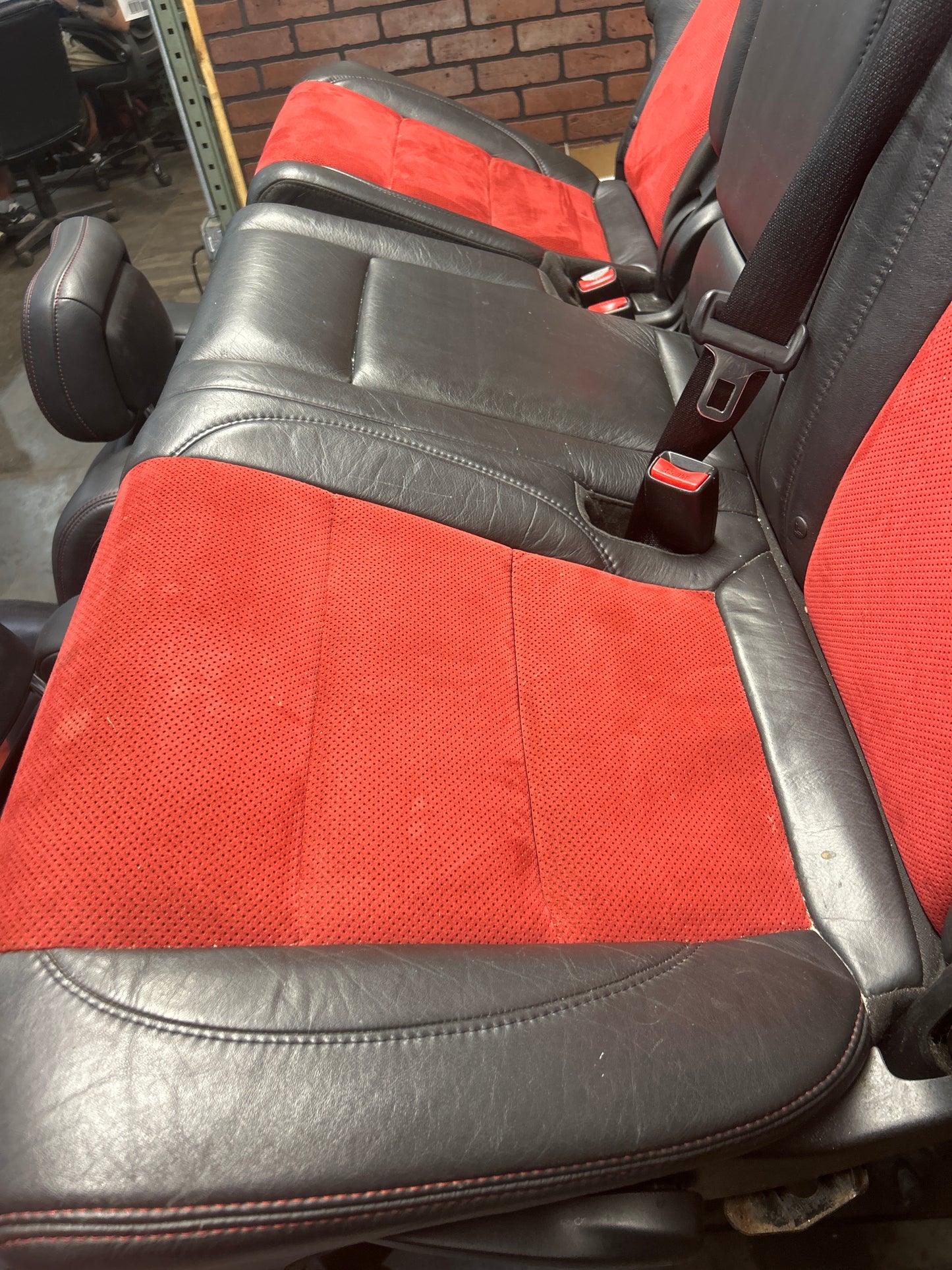 15-17 Jeep Grand Cherokee SRT Radar Red W/Ent Screen Front Rear Complete Set OEM
