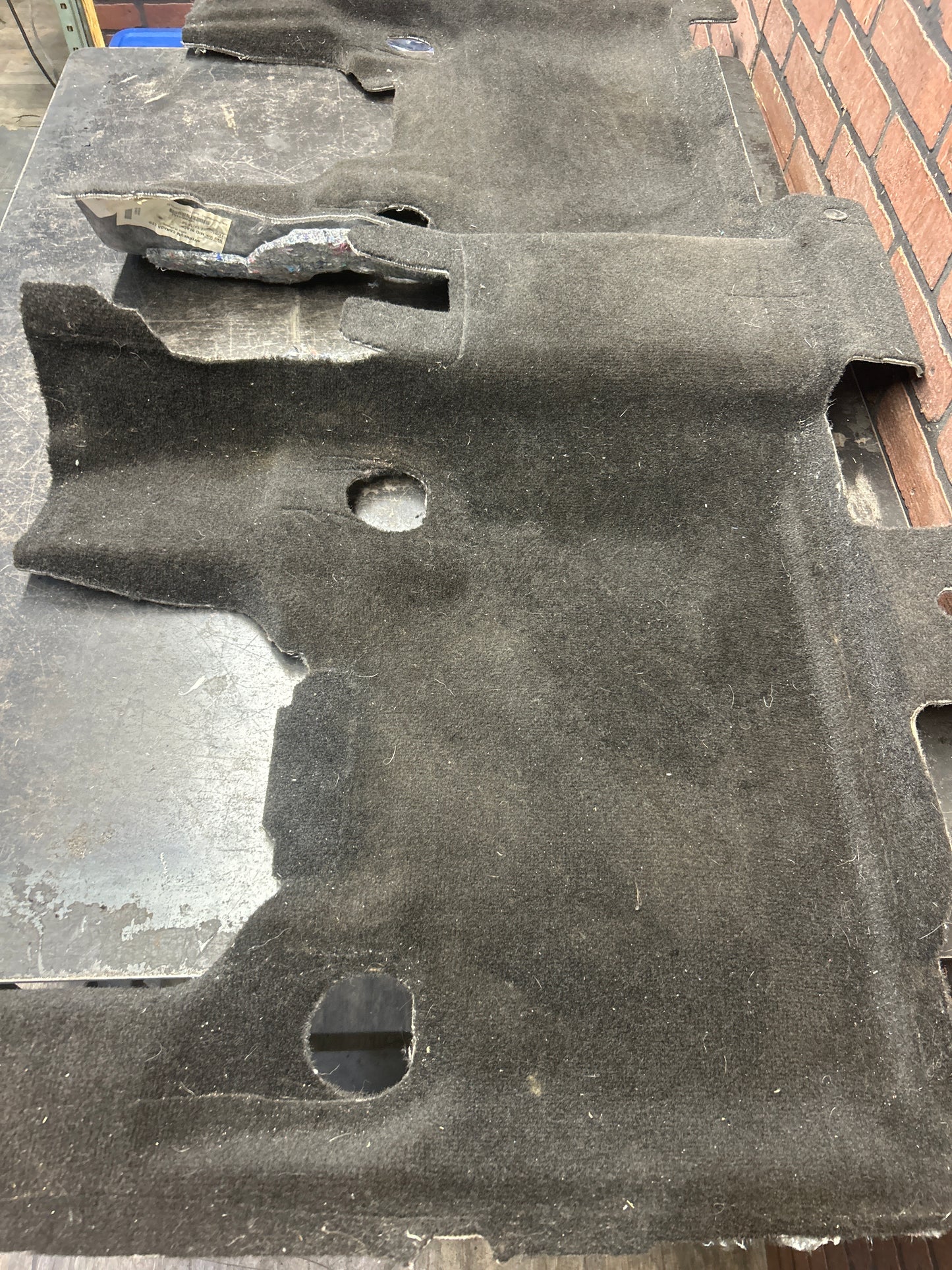 2011-2022 Jeep Grand Cherokee Rear Backseat Floor Carpet OEM 1NV00DX9AJ