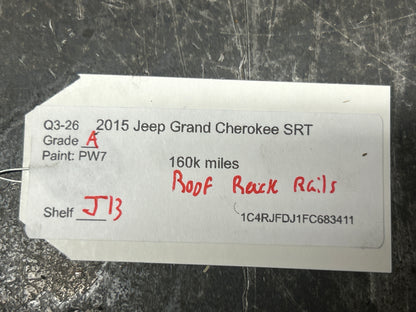 2011-2021 Jeep Grand Cherokee Roof Rack Rails Luggage Carrier Set OEM 68088703AC