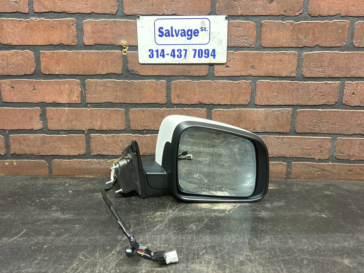 12-22 JEEP GRAND CHEROKEE SRT R/ PASSENGER HEATED BLIND SPOT VIEW MIRROR OEM