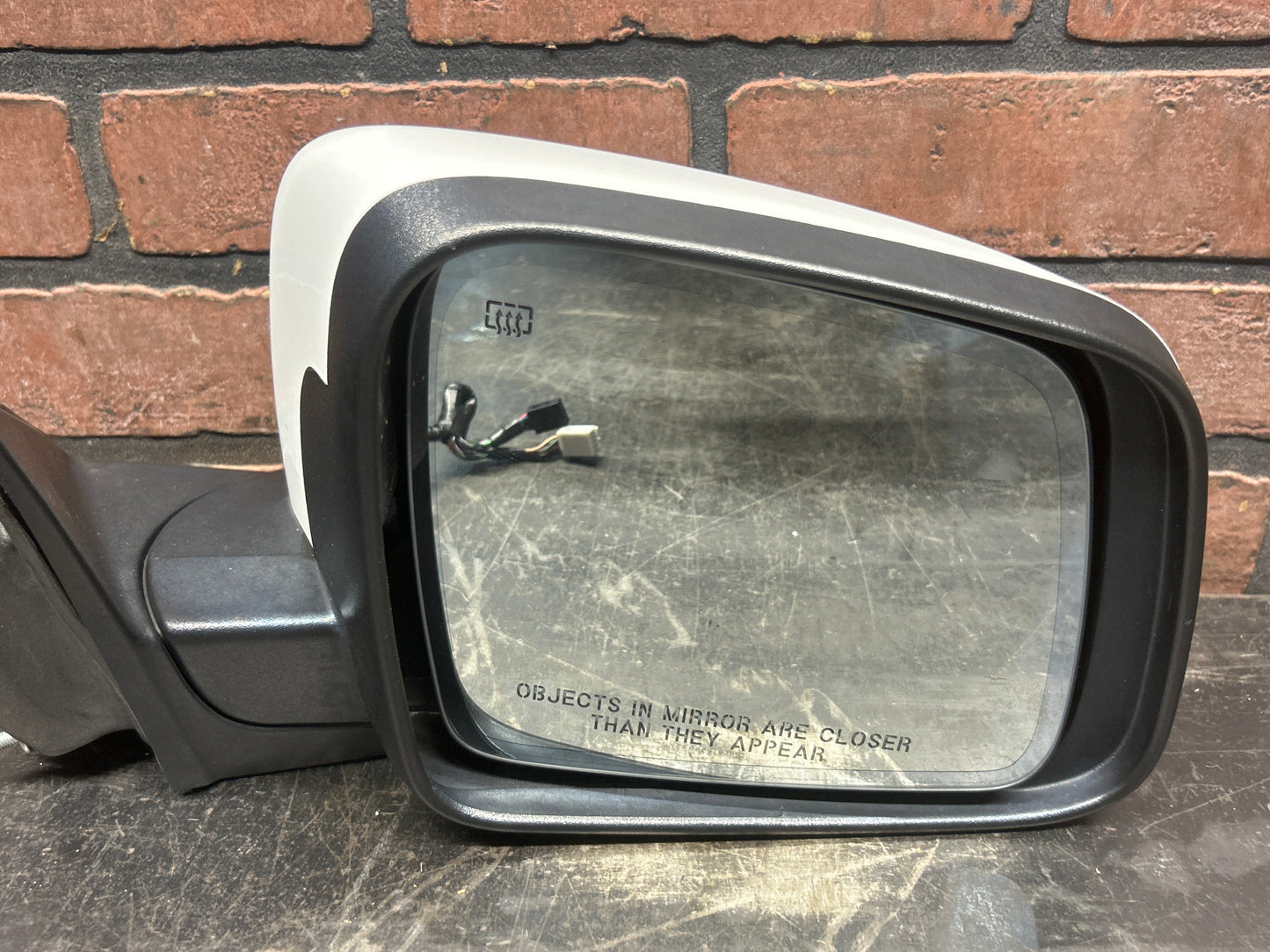 12-22 JEEP GRAND CHEROKEE SRT R/ PASSENGER HEATED BLIND SPOT VIEW MIRROR OEM