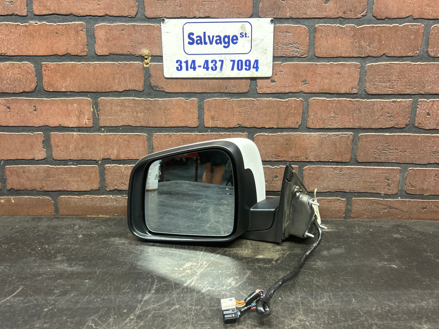 12-22 JEEP GRAND CHEROKEE SRT LEFT DRIVER HEATED BLIND SPOT VIEW MIRROR OEM