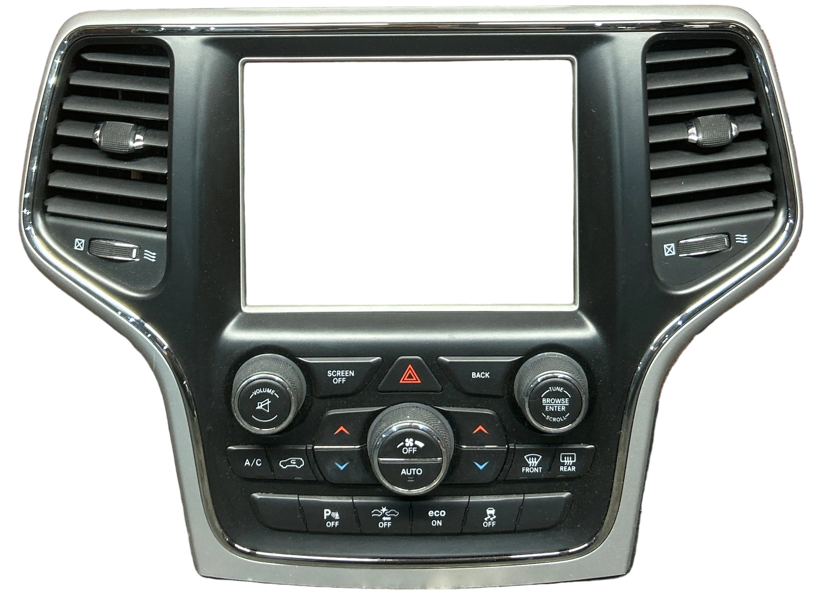 15 Jeep Grand Cherokee SRT OEM Vehicle Feature Controls Center Stack  68249259AA