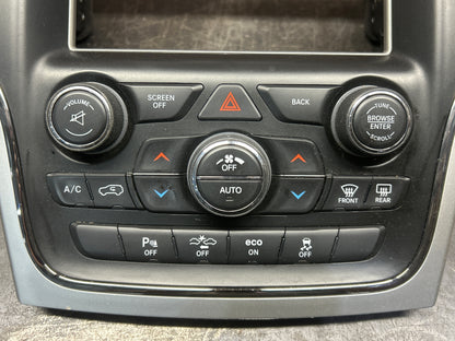 15 Jeep Grand Cherokee SRT OEM Vehicle Feature Controls Center Stack  68249259AA