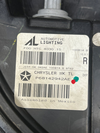 15-21 Jeep Grand Cherokee SRT Rear Right Tail Light  Assembly OEM 68142942AE