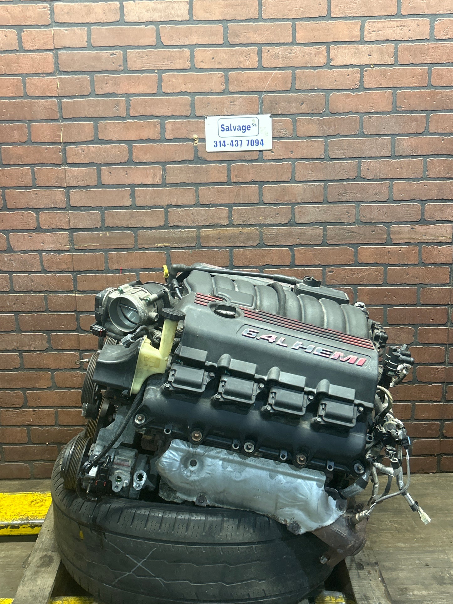OEM 2015 WK2 Jeep Grand Cherokee SRT 6.4L Hemi 392 Engine Leakdown Tested 160k