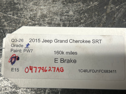 2011-2021 JEEP GRAND CHEROKEE SRT WK2 EMERGENCY PARK PARKING BRAKE PEDAL OEM