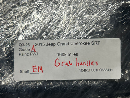 2011-2024 Grand Cherokee/Durango/Charger/300 OEM Front and Rear Grab Handles