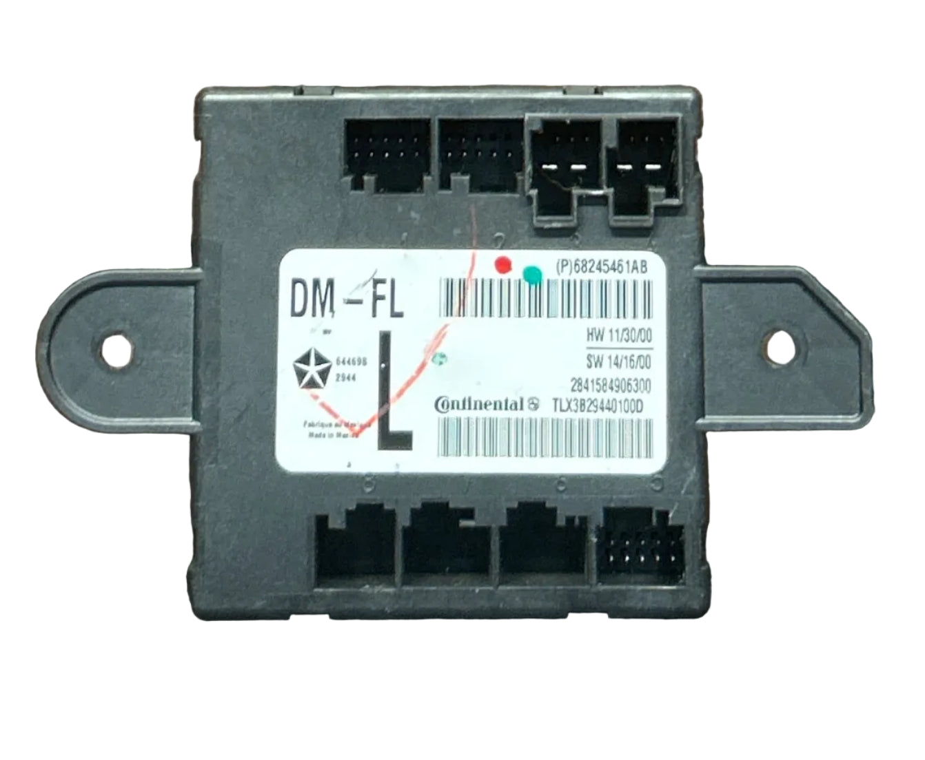 2011-2022 Dodge/Jeep/Chrysler OEM Driver LH Side Door Module 68245460AB