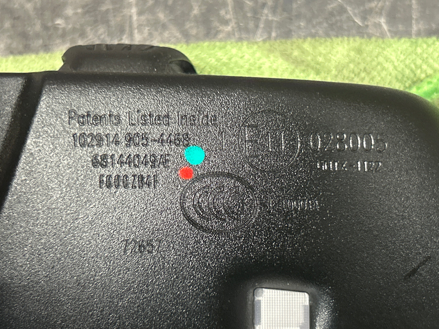 2014-2016 Dodge Jeep SRT Interior Rear View Mirror OEM Mopar 68144049AE