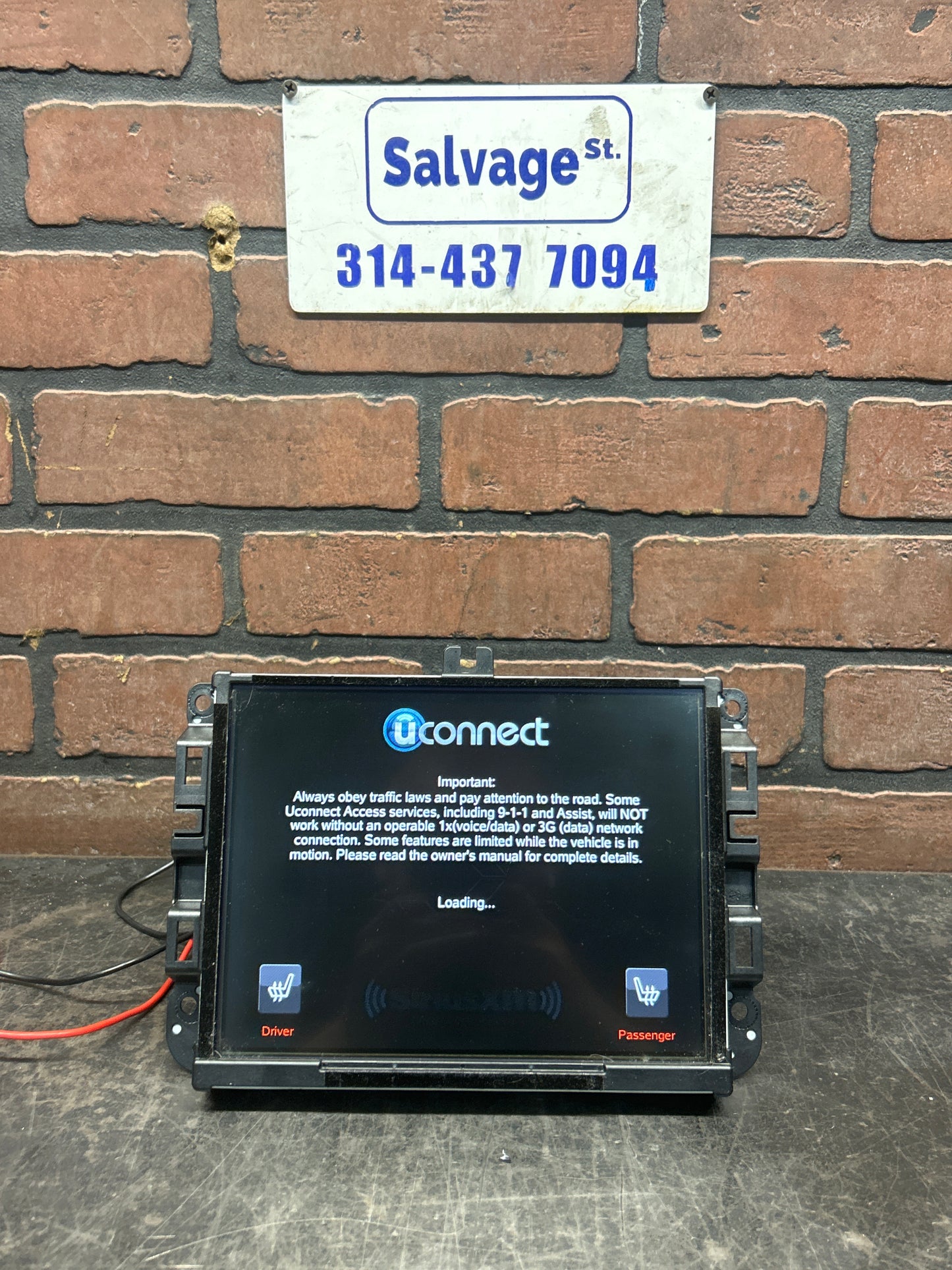 14-17 JEEP GRAND CHEROKEE/RAM NAVIGATION GPS 8.4 VP4 DISPLAY SCREEN UCONNECT OEM