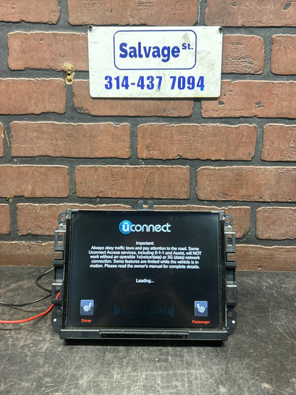 14-17 JEEP GRAND CHEROKEE/RAM NAVIGATION GPS 8.4 VP4 DISPLAY SCREEN UCONNECT OEM
