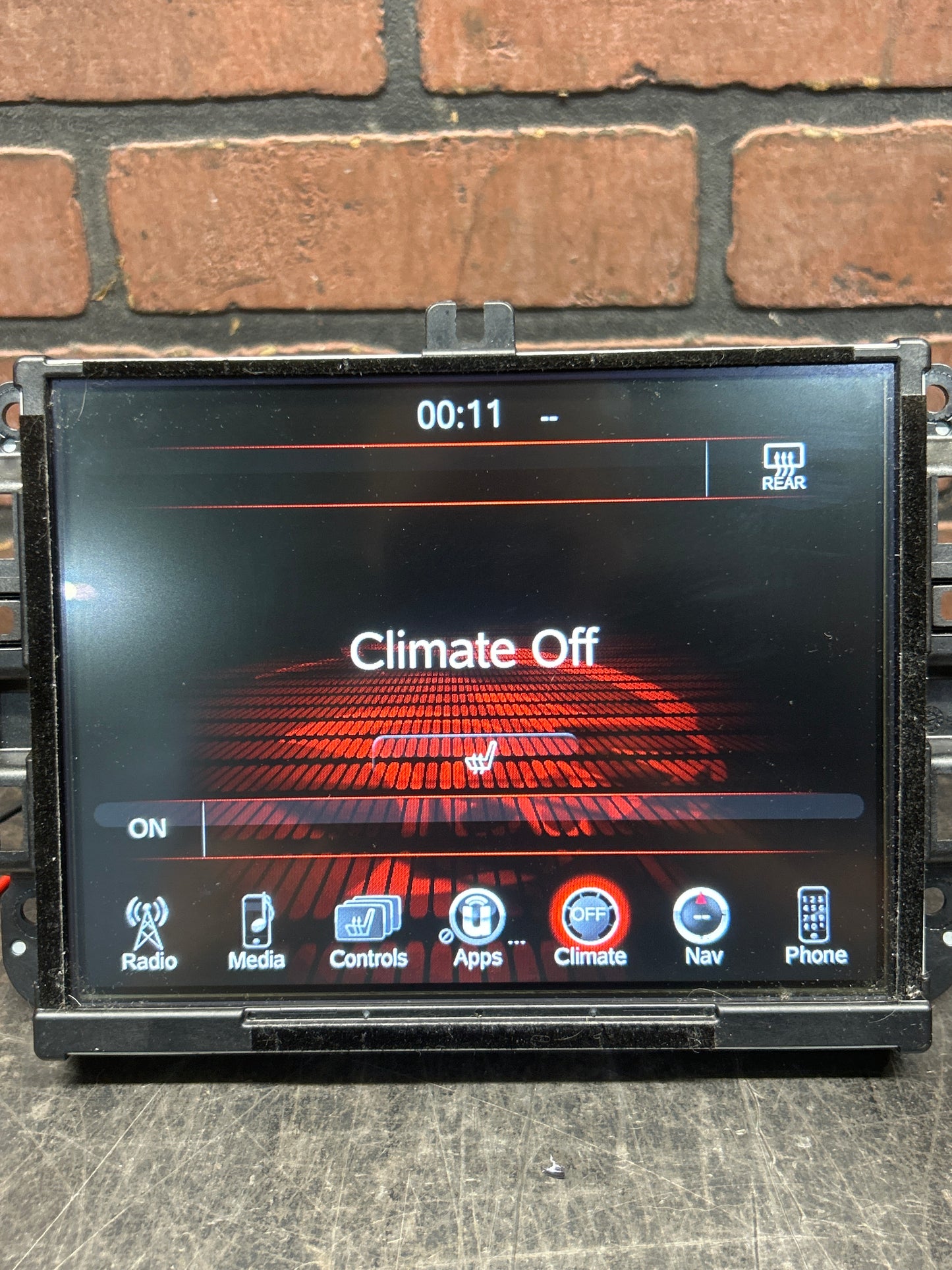 14-17 JEEP GRAND CHEROKEE/RAM NAVIGATION GPS 8.4 VP4 DISPLAY SCREEN UCONNECT OEM