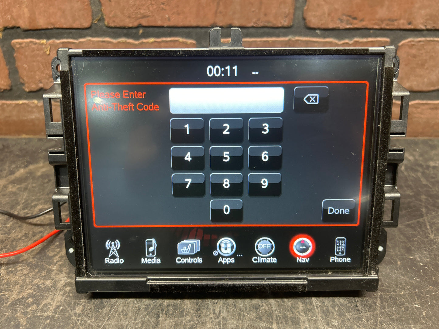 14-17 JEEP GRAND CHEROKEE/RAM NAVIGATION GPS 8.4 VP4 DISPLAY SCREEN UCONNECT OEM