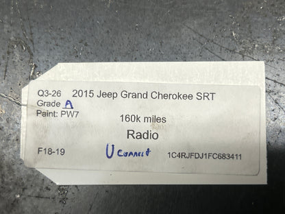 14-17 JEEP GRAND CHEROKEE/RAM NAVIGATION GPS 8.4 VP4 DISPLAY SCREEN UCONNECT OEM