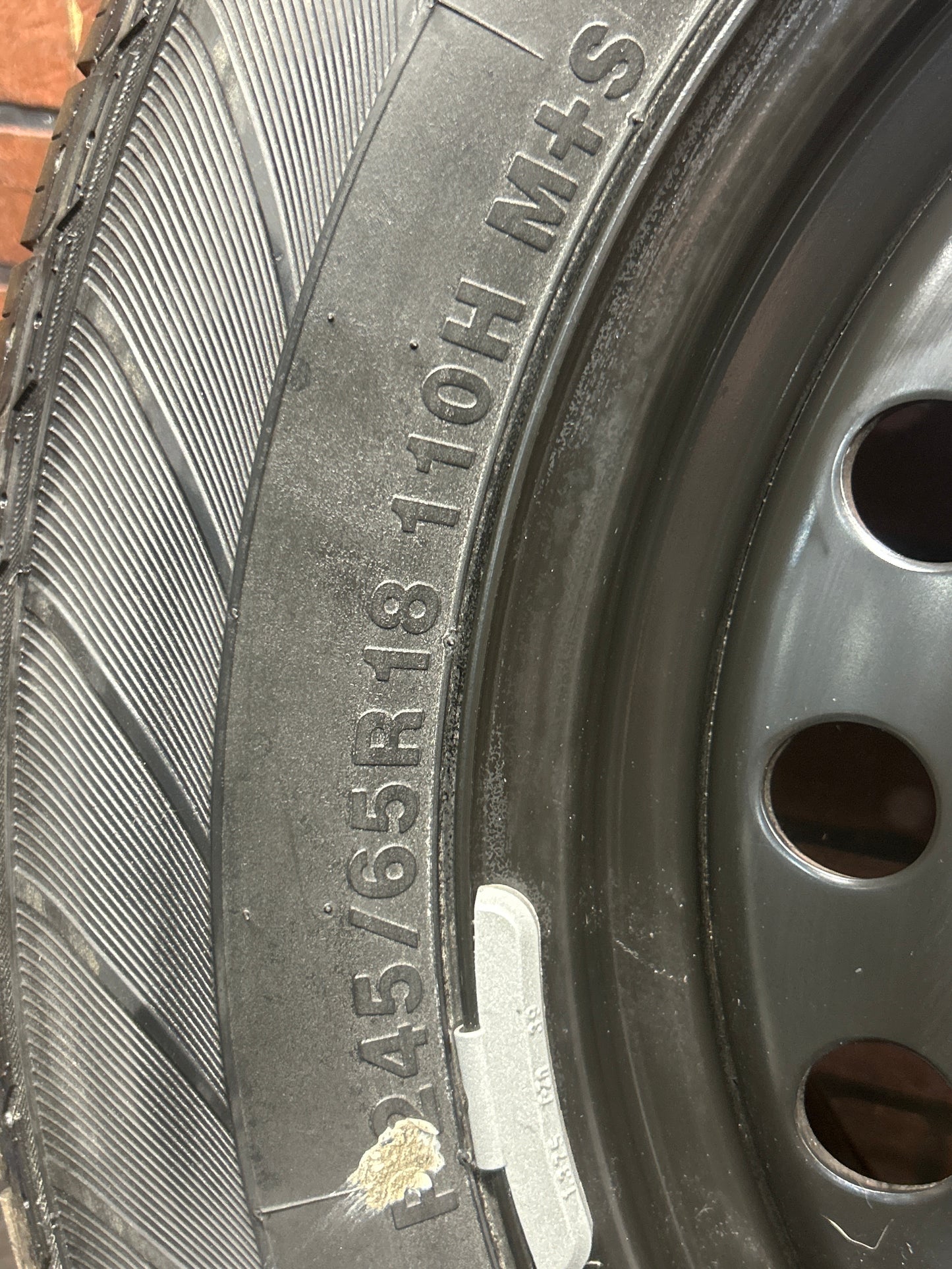 2011-2026 Jeep Grand Cherokee SRT Full Size Spare Wheel Tire Kumho 245/65 R18