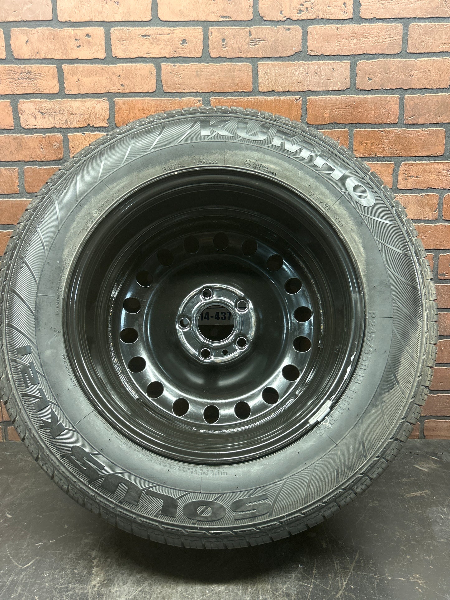 2011-2026 Jeep Grand Cherokee SRT Full Size Spare Wheel Tire Kumho 245/65 R18