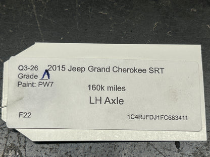 2011-2021 Jeep Grand Cherokee SRT 6.4L OEM Left Rear Driver CV Axel Shaft