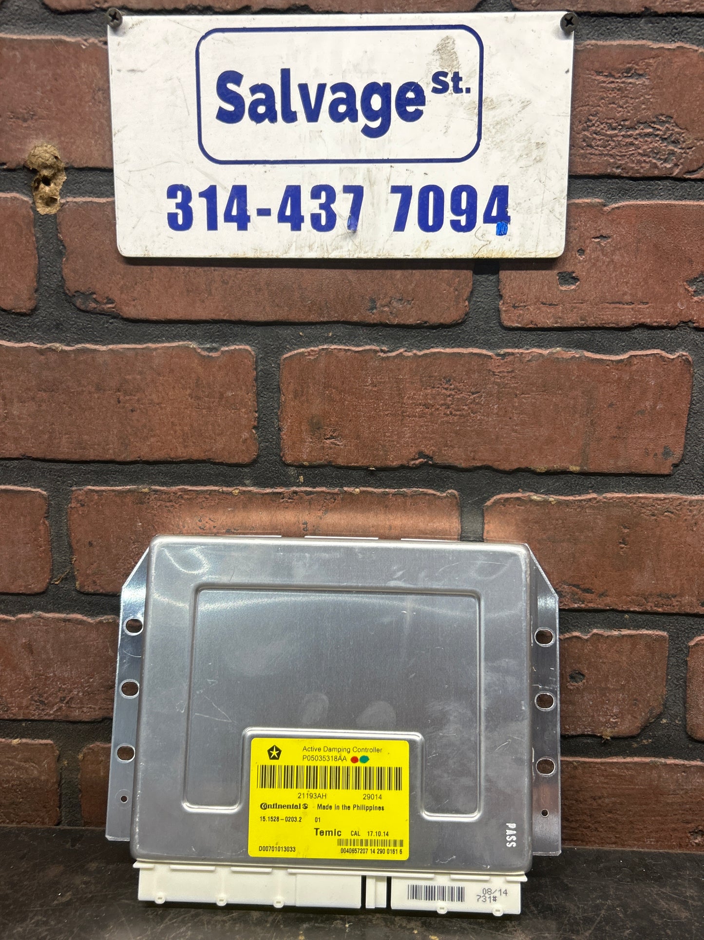 14-15 Jeep Grand Cherokee SRT Active Damping Controller OEM P05035318AA
