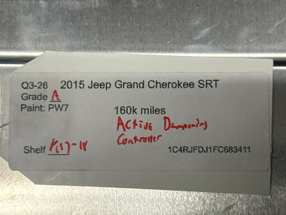 14-15 Jeep Grand Cherokee SRT Active Damping Controller OEM P05035318AA