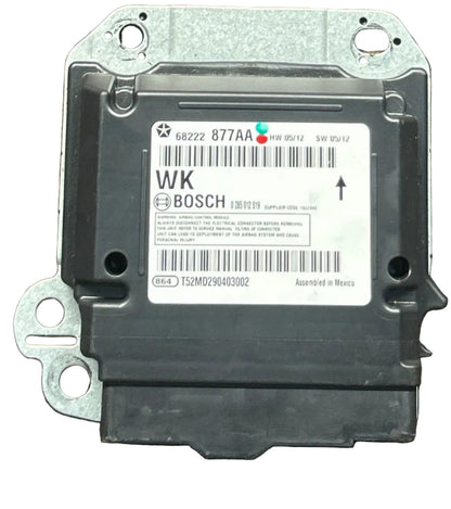 14-15 JEEP GRAND CHEROKEE SRS BAG CONTROL MODULE SRT OEM * NO CRASH 68222877AA
