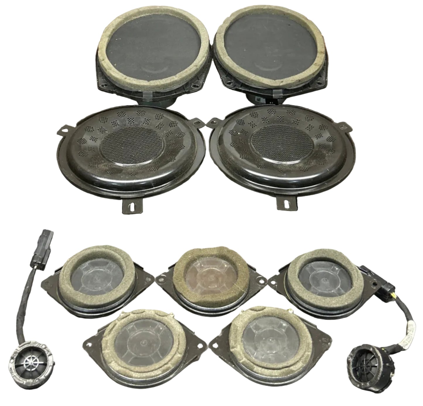 12-21 Jeep Grand Cherokee SRT Sound Audio Speaker Assembly Set of 11 OEM
