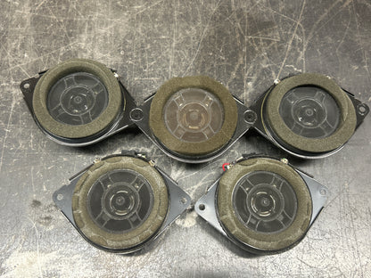 12-21 Jeep Grand Cherokee SRT Sound Audio Speaker Assembly Set of 11 OEM