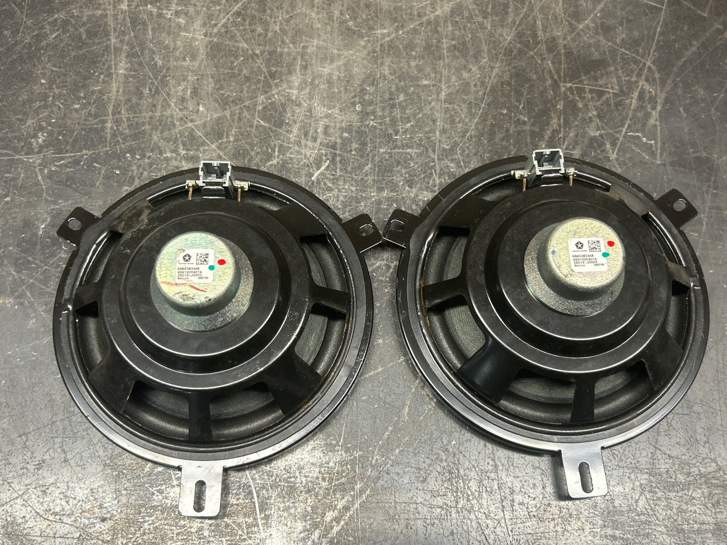 12-21 Jeep Grand Cherokee SRT Sound Audio Speaker Assembly Set of 11 OEM