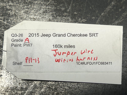 2015 Jeep Grand Cherokee SRT Jumper Wire Wiring Harness 68232476AA