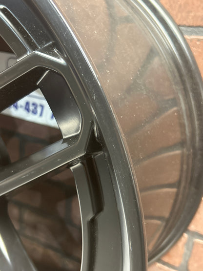 Voxx Matte Black Demon 170 OE Replica Wheel Rim Charger Challenger 5x115 20x9