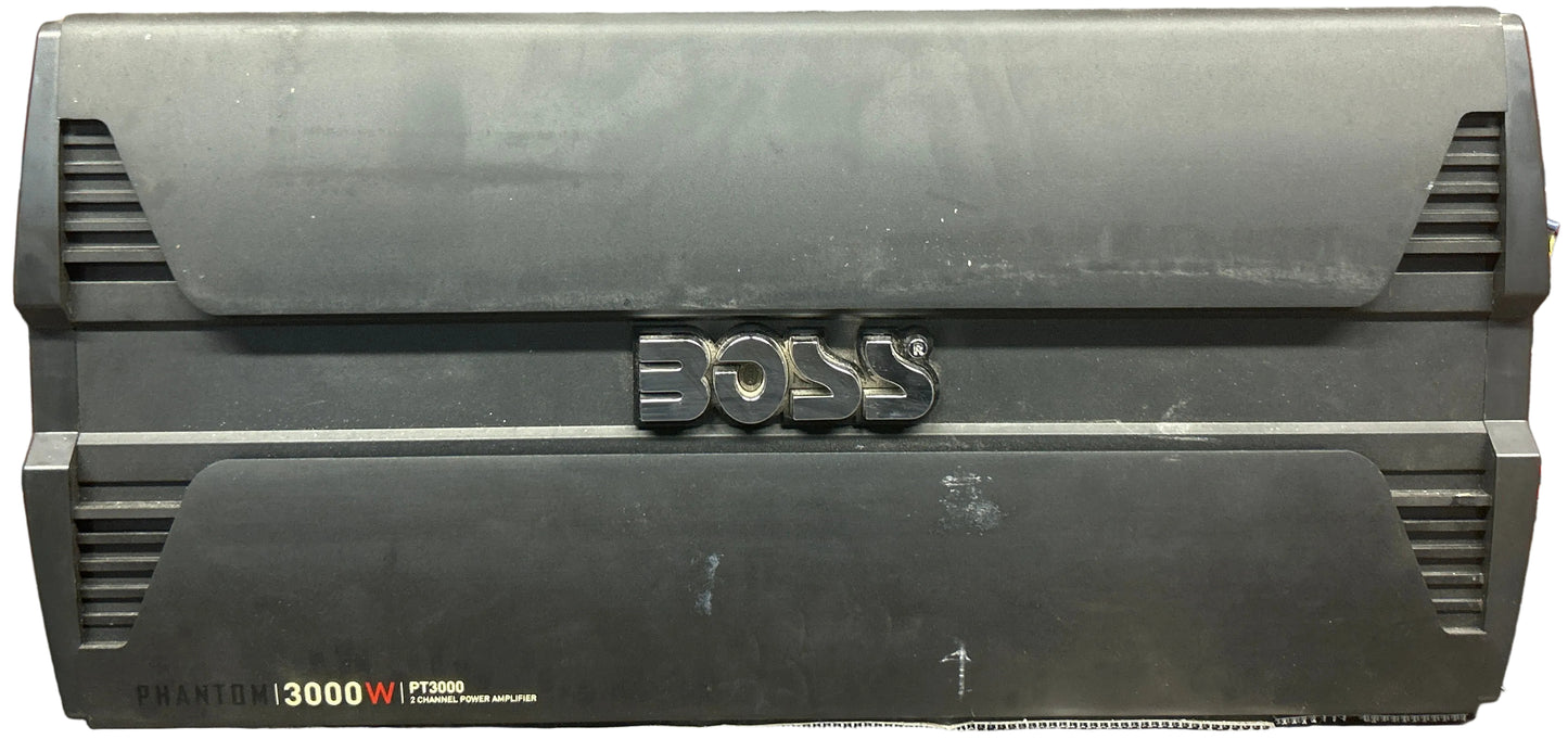 Boss Audio PT3000 3000w 2 Channel Amplifier Automotive Audio System Amp