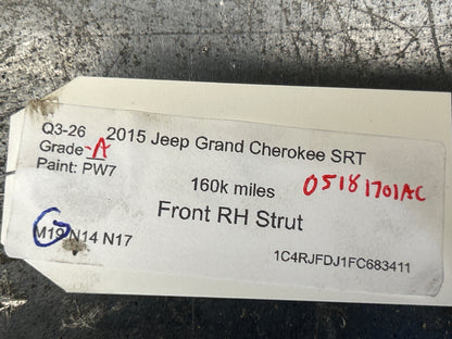 12-17 Jeep Grand Cherokee SRT OEM Shock Absorber Right Front RH 05181701AC