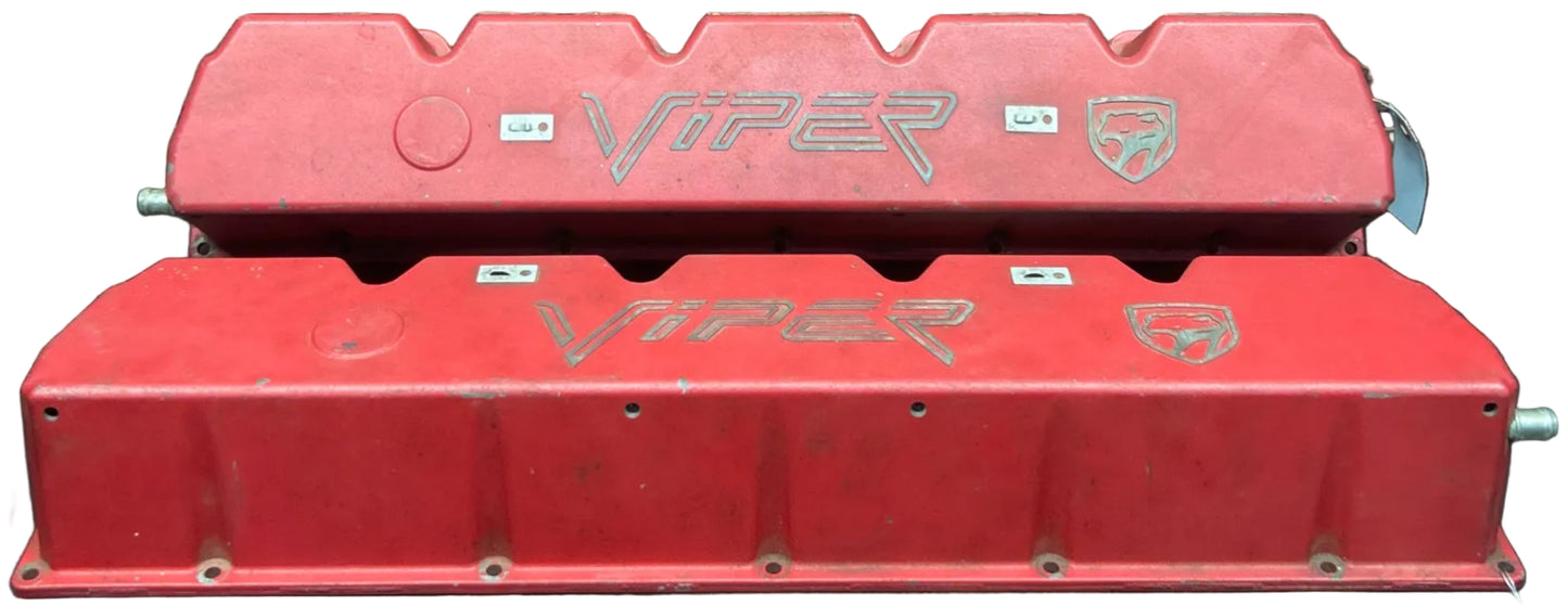 1996-2002 Dodge Viper OEM GEN2 Engine Valve Cover Set #4763754 #4763755