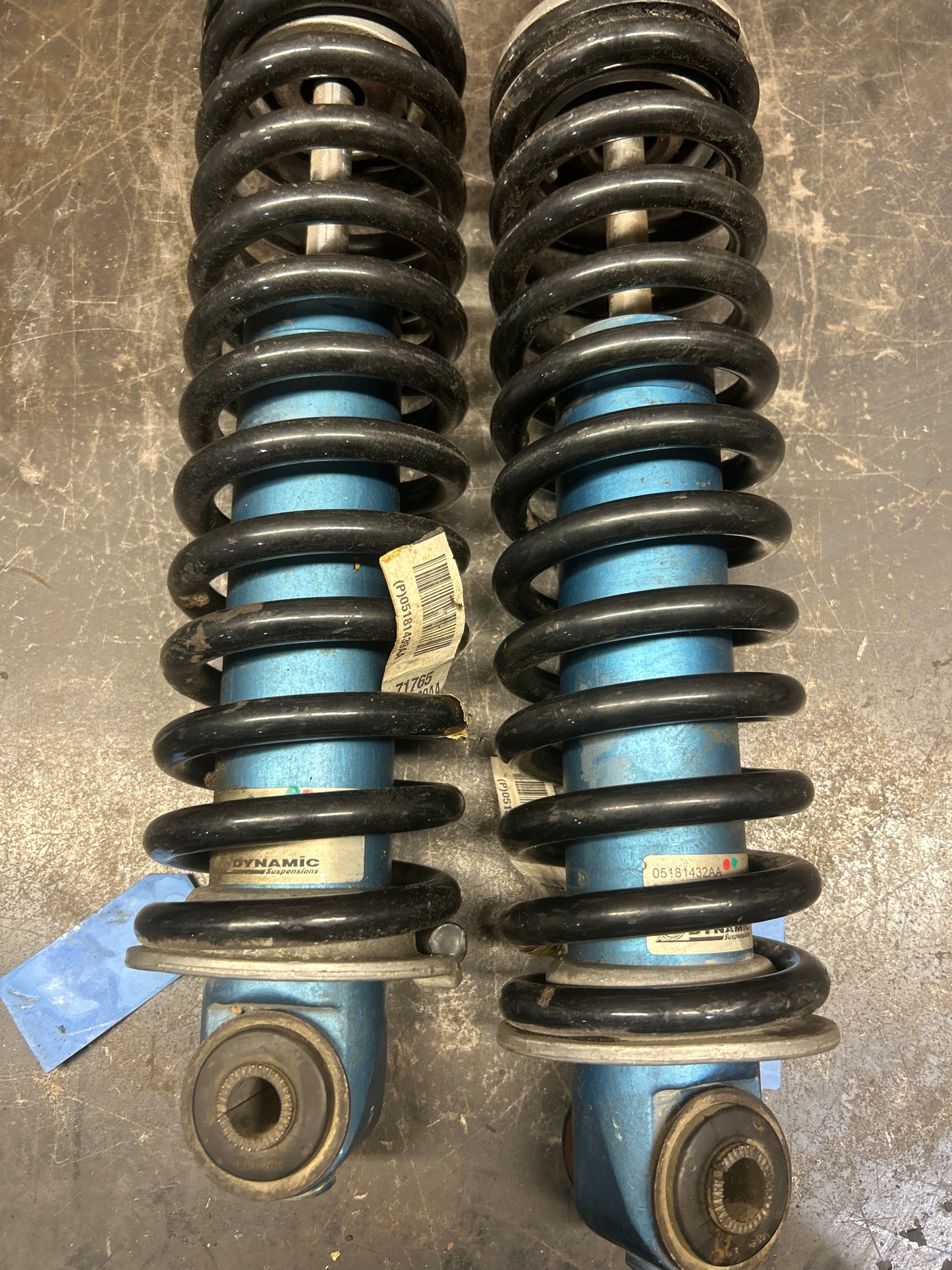 03-06 DODGE VIPER GEN3 REAR STRUT SHOCK SET OF 4 FRONT & REAR MOPAR OEM