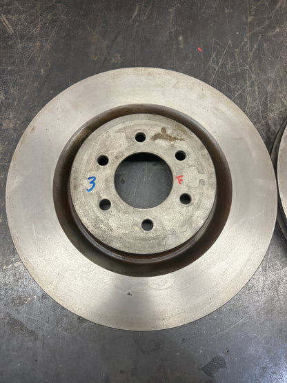 03-17 Dodge Viper Gen 3 & 4 & 5 Front Left & Right Brake Disc Rotor 5290394AA