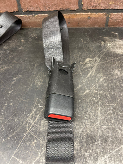 17-23 DODGE CHARGER REAR LEFT RIGHT CENTER SEAT BELT RETRACTOR SET 6KE761X9AA