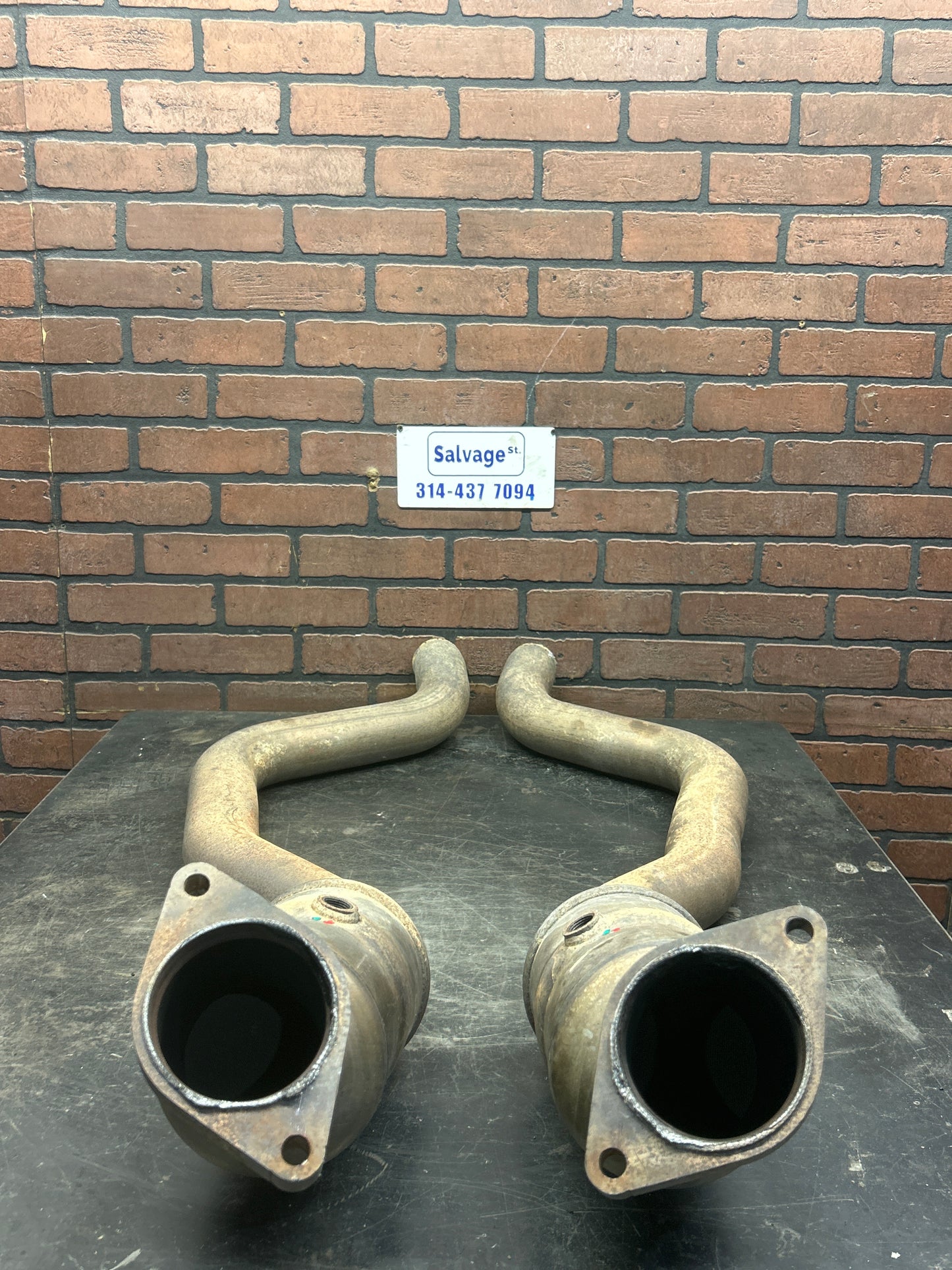 2015-2020 DODGE CHARGER SRT HELLCAT OEM EXHAUST 6.2L & 6.4L DOWN PIPES/MID PIPE